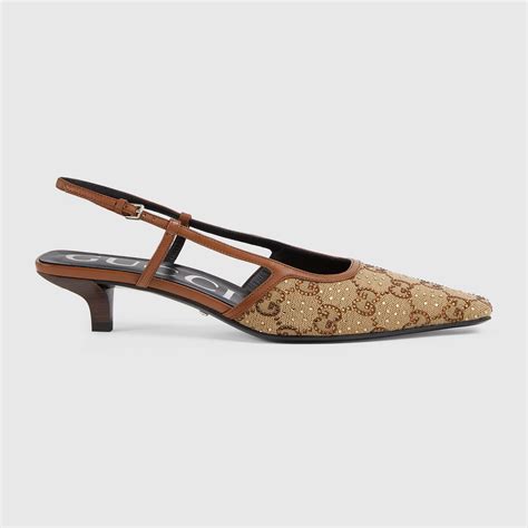 most timeless shoes gucci|Gucci slingback shoes.